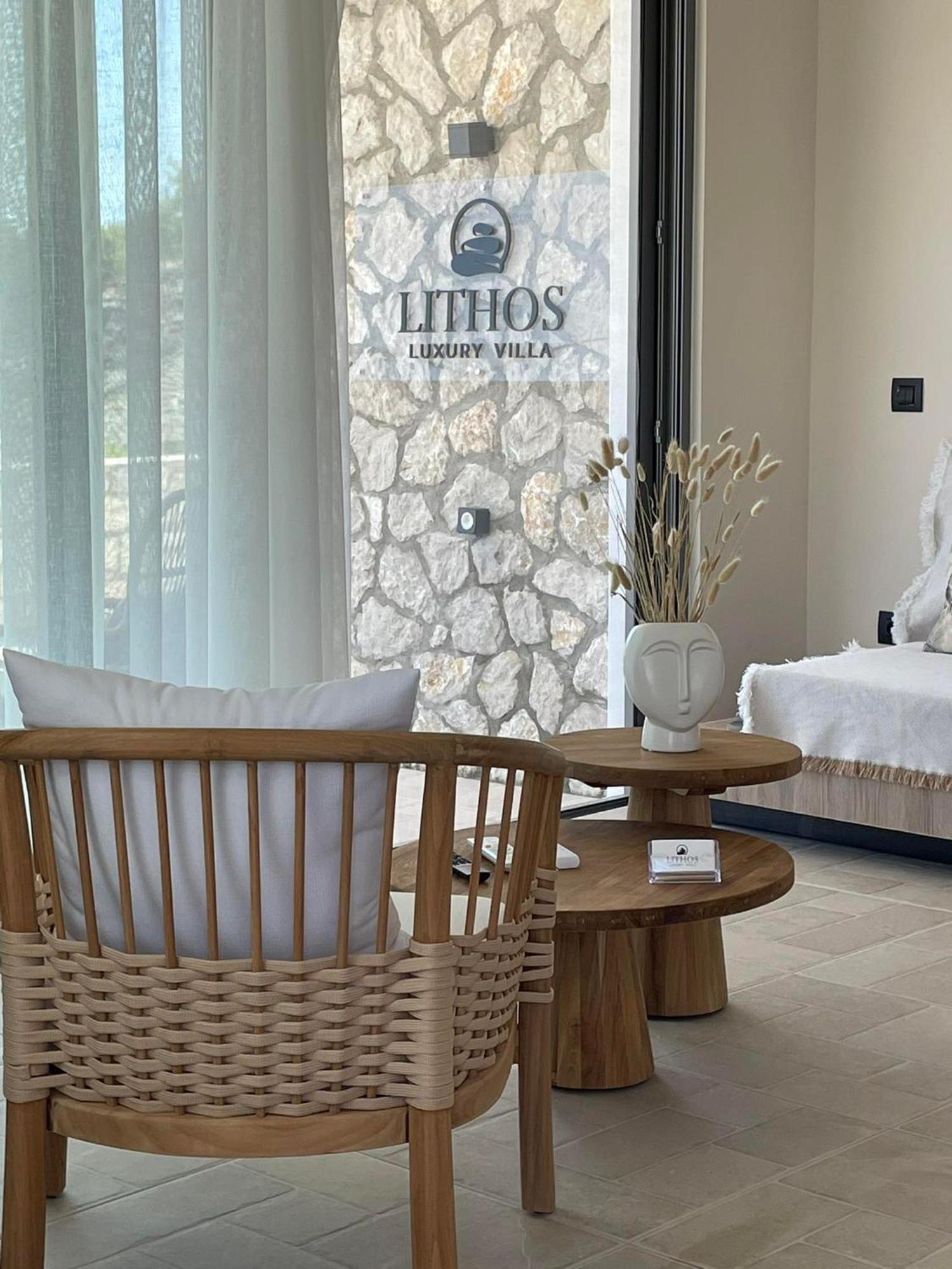 Lithos Luxury Villa Archangelos  Exterior foto